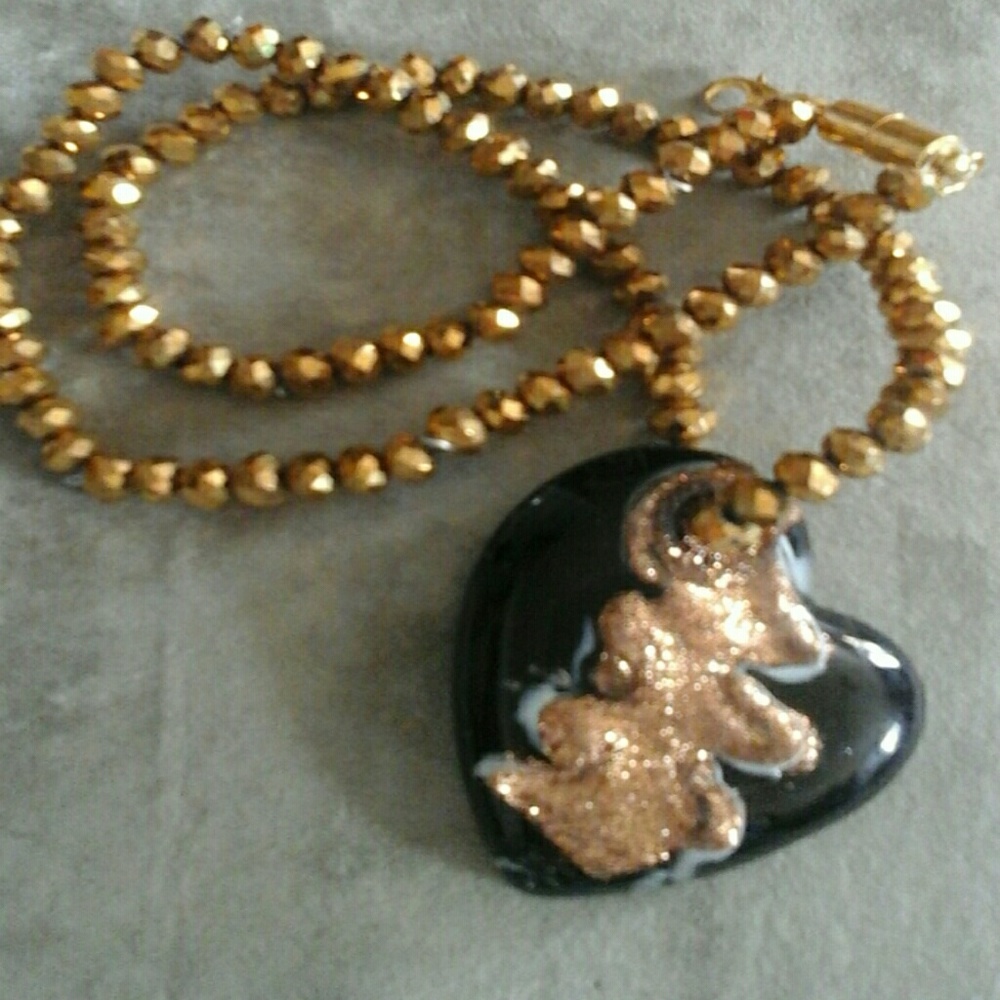 💟Murano glass Pendant Necklace💟